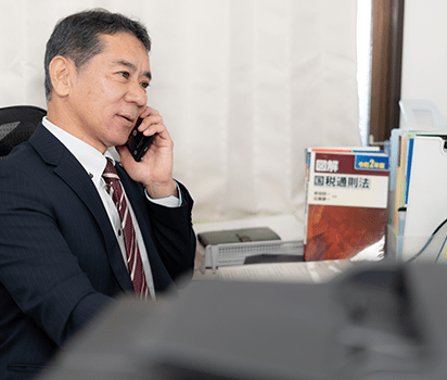 電話をする代表